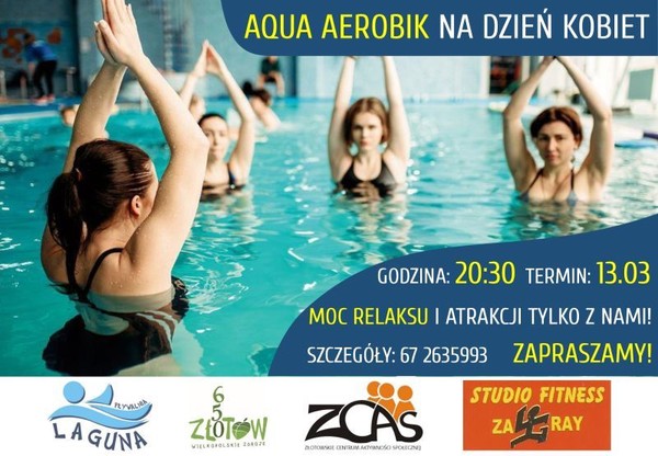 Aqua Aerobik na dzień kobiet